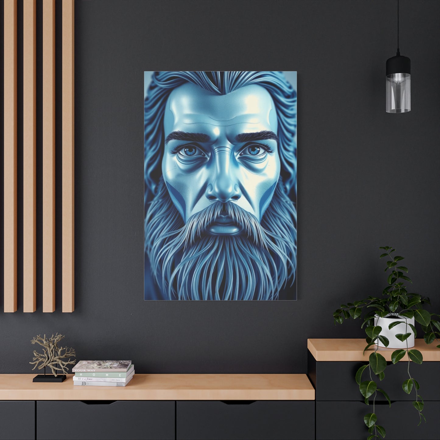 Collection Blue and White Art Art Wall Art & Canvas Print