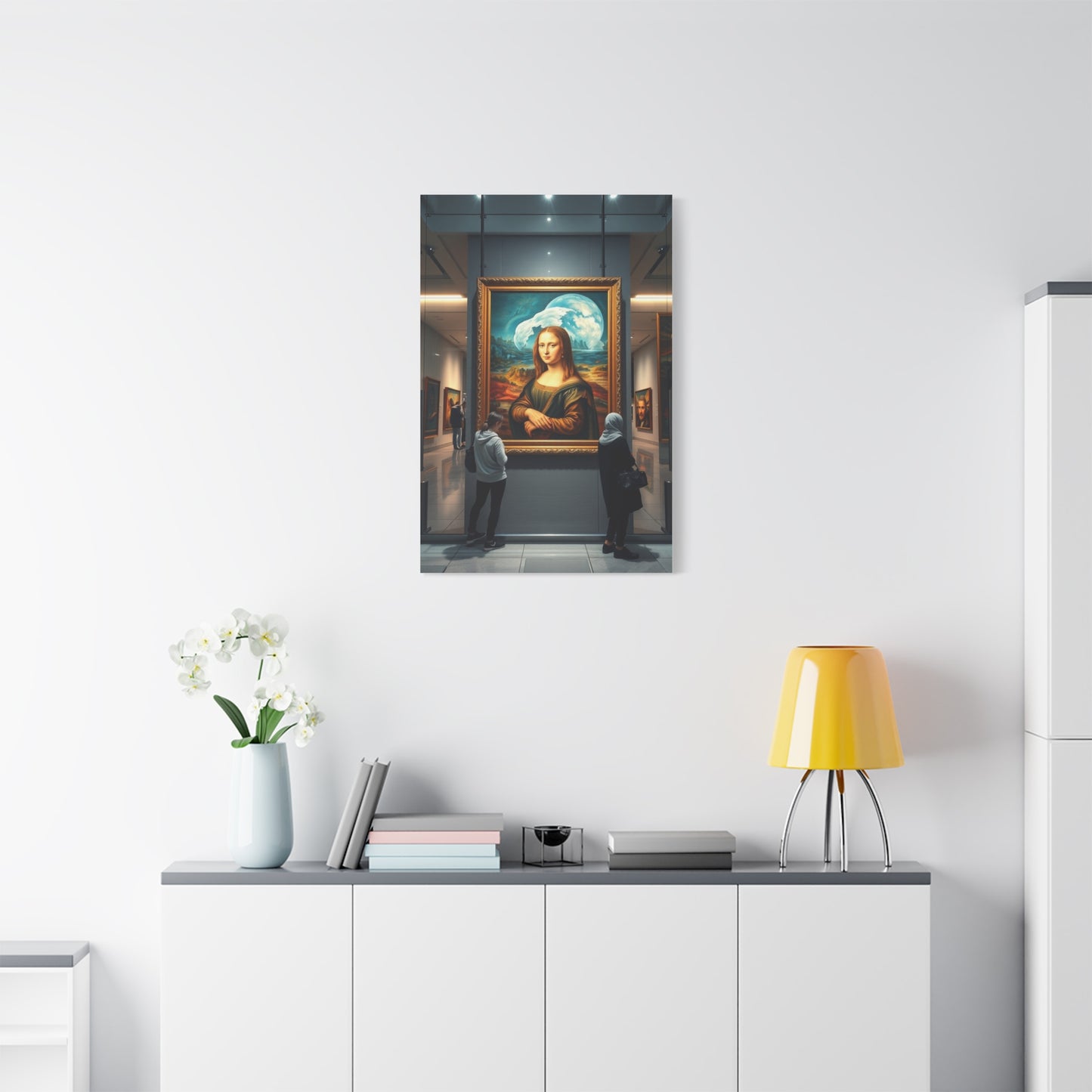 Polished Visionary Landscape Wall Art & Canvas Print
