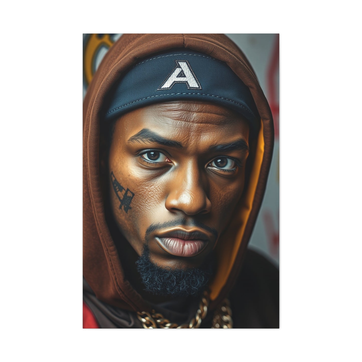 Graffiti Grandeur Canvas Wall Art & Canvas Print