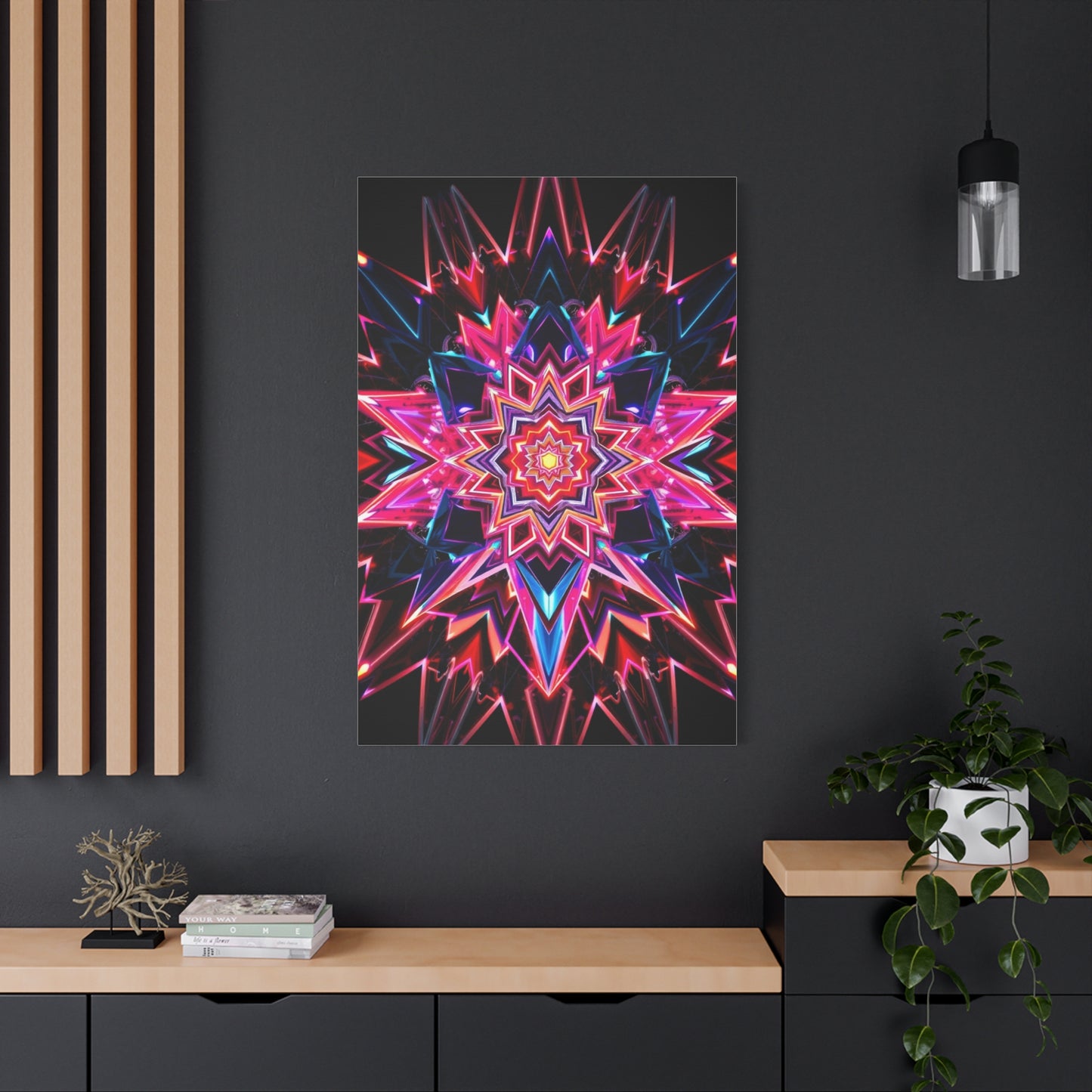 Ethereal Geometric Harmony Wall Art & Canvas Print