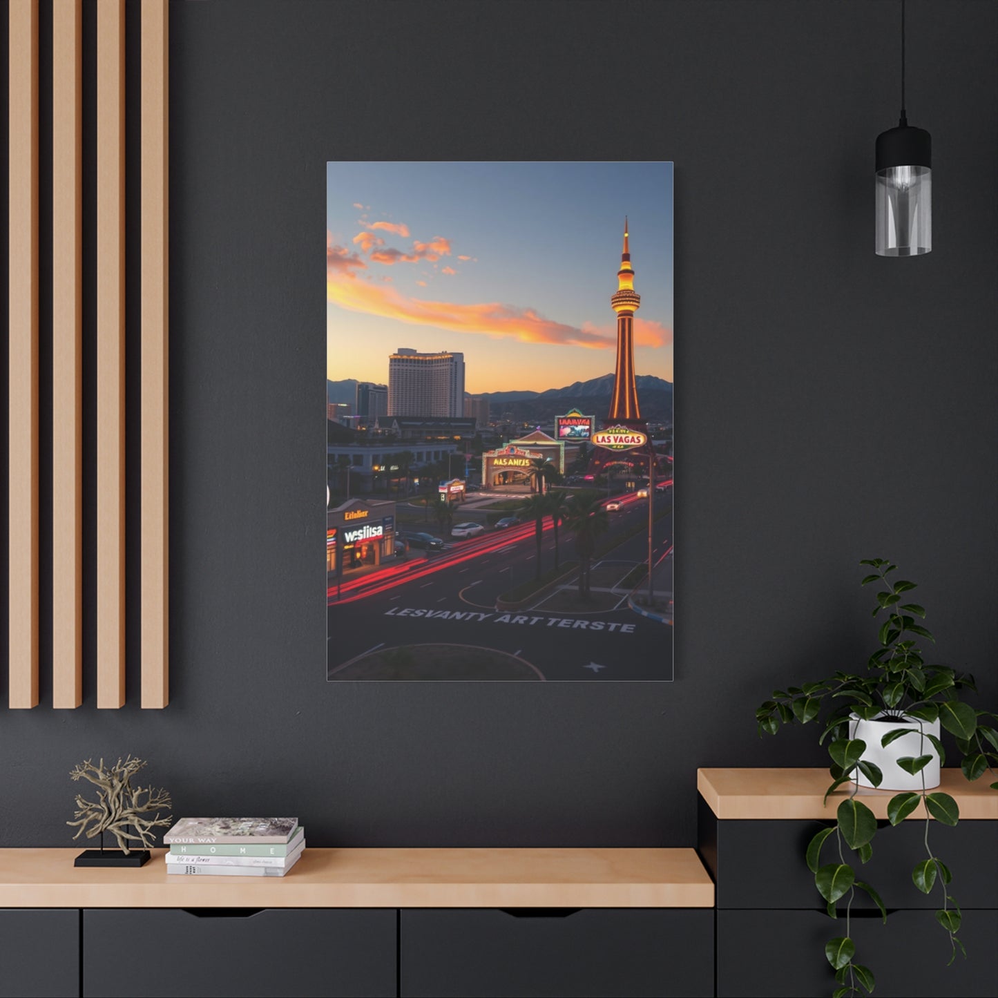 Las Vagas Art Canvas Art 4 Wall Art & Canvas Print