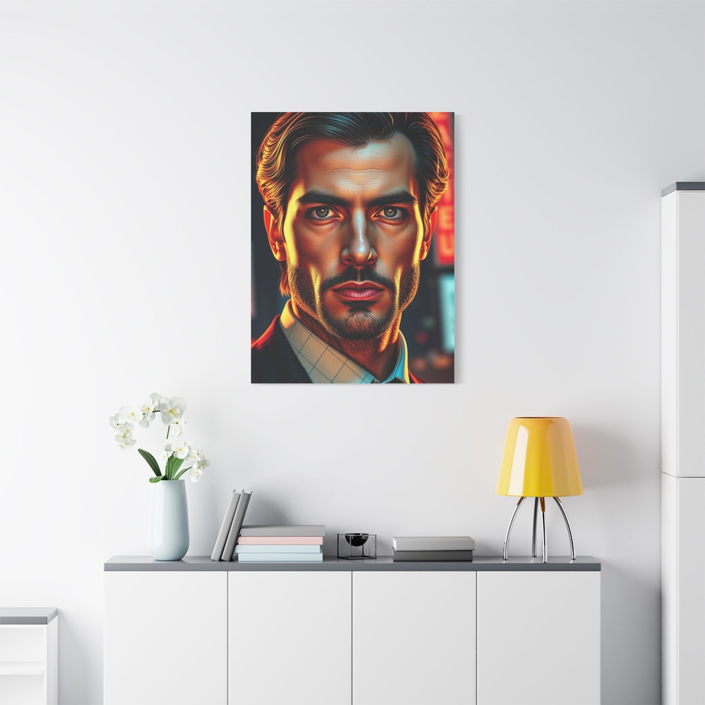 American Psycho Art Canvas Art 1 Wall Art & Canvas Print