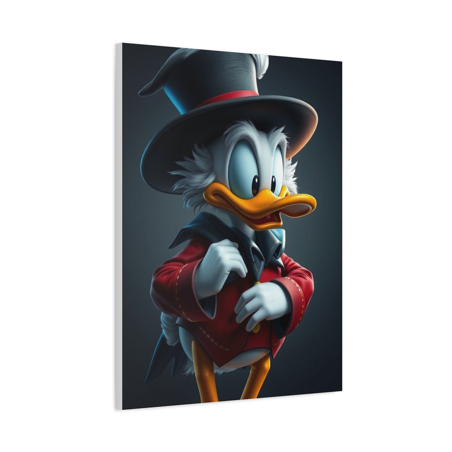 Grandiose Feathered Elegance Wall Art & Canvas Print