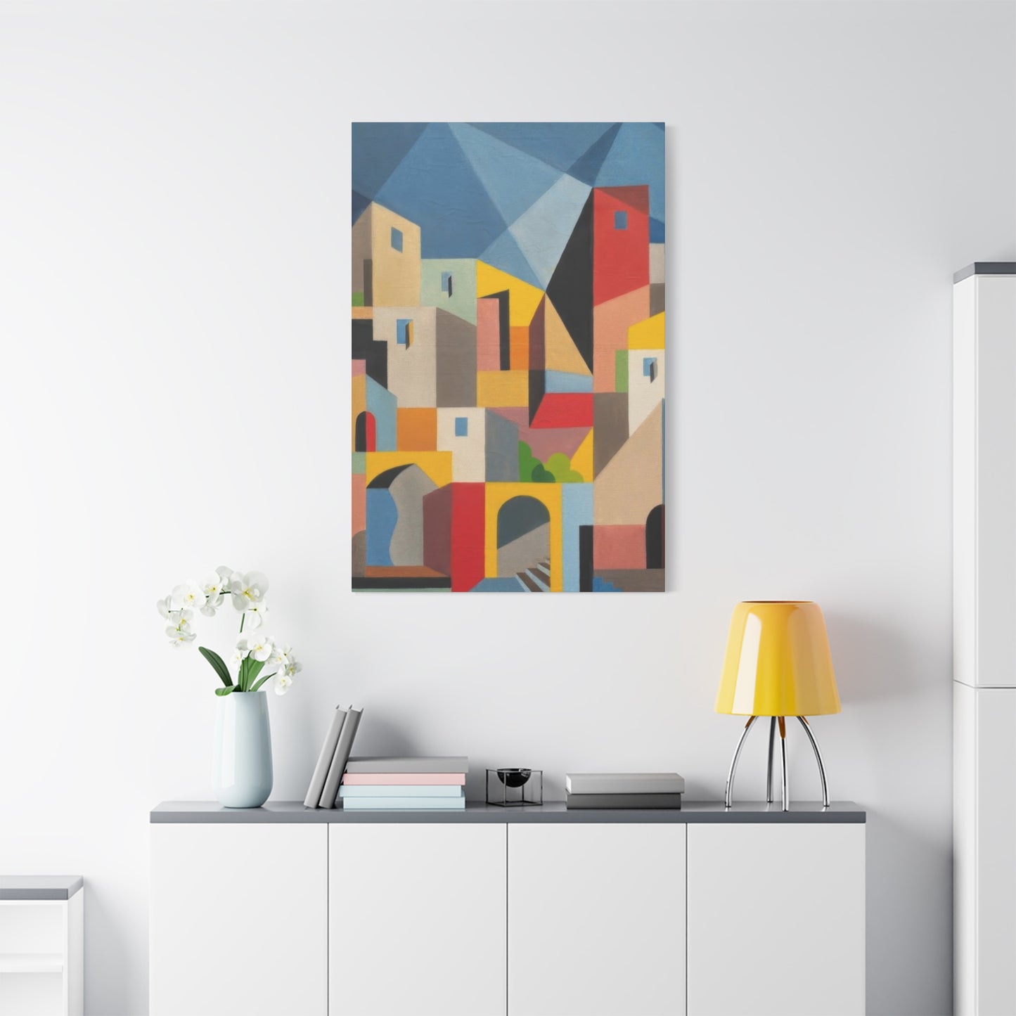 Cityscape Cubism Wall Art & Canvas Prints