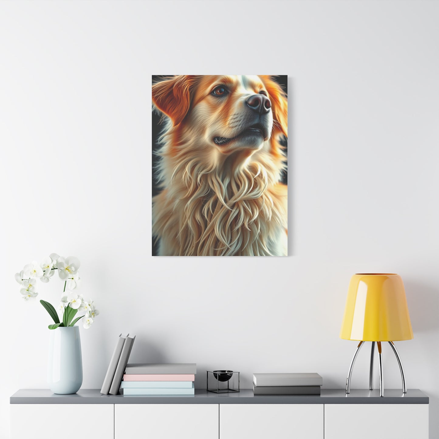 Noble Dog Renditions Canvas Wall Art & Canvas Print