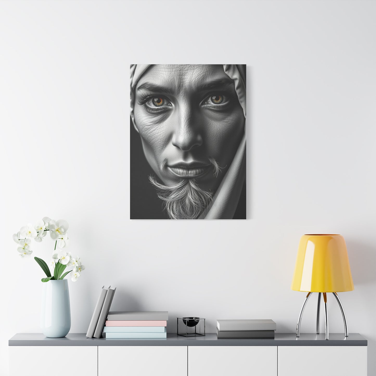 Chic Dichotomy Canvas Wall Art & Canvas Print