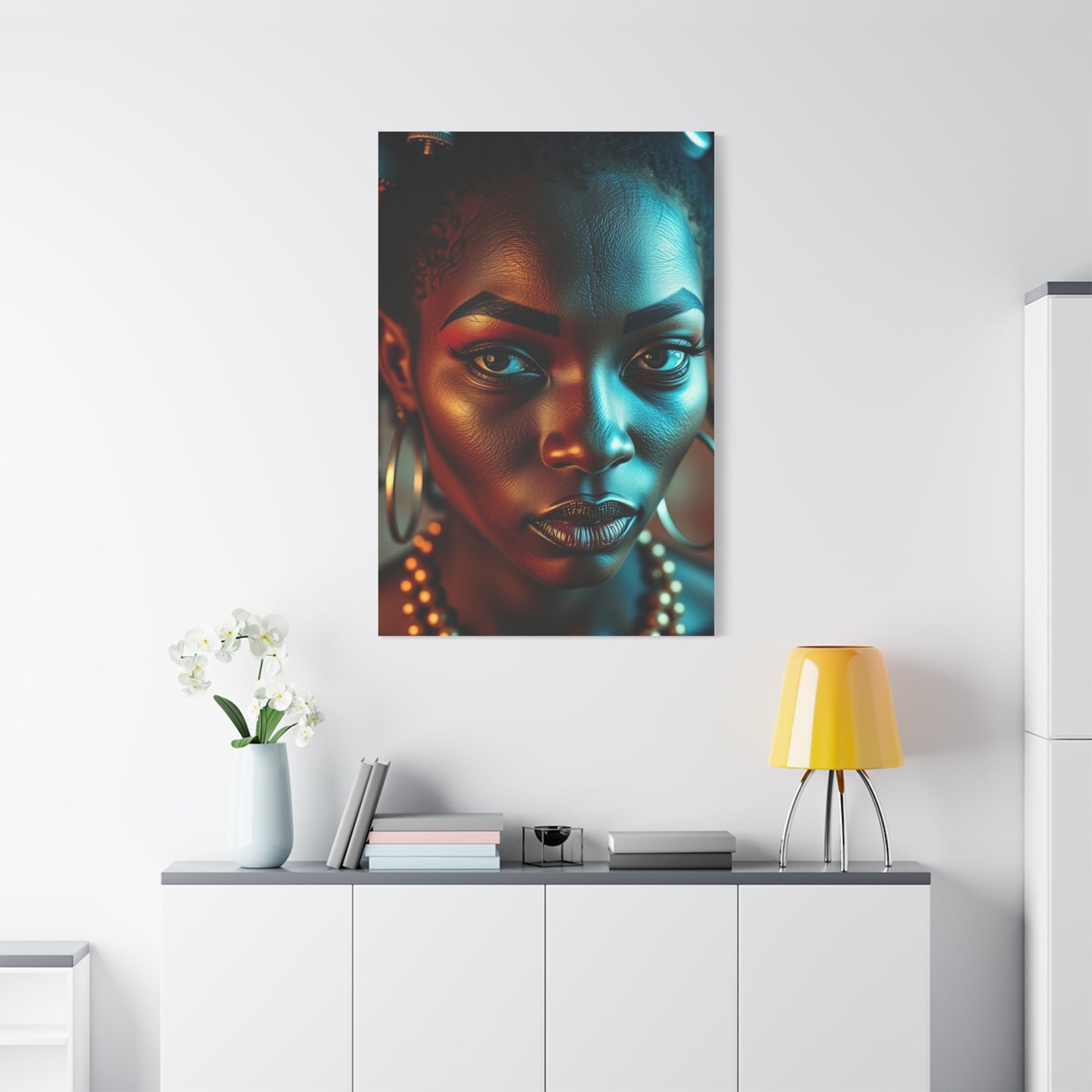 Lady Basquiat Art Premium Canvas 14 Wall Art & Canvas Print