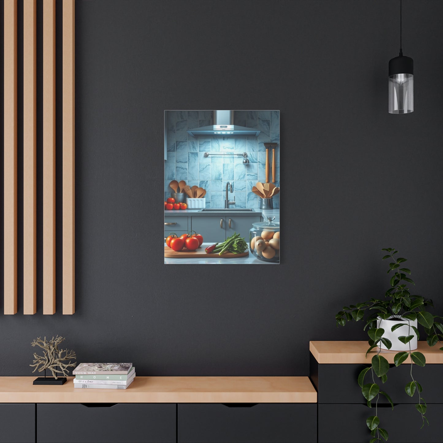 Culinary Elegance Tableau Wall Art & Canvas Print