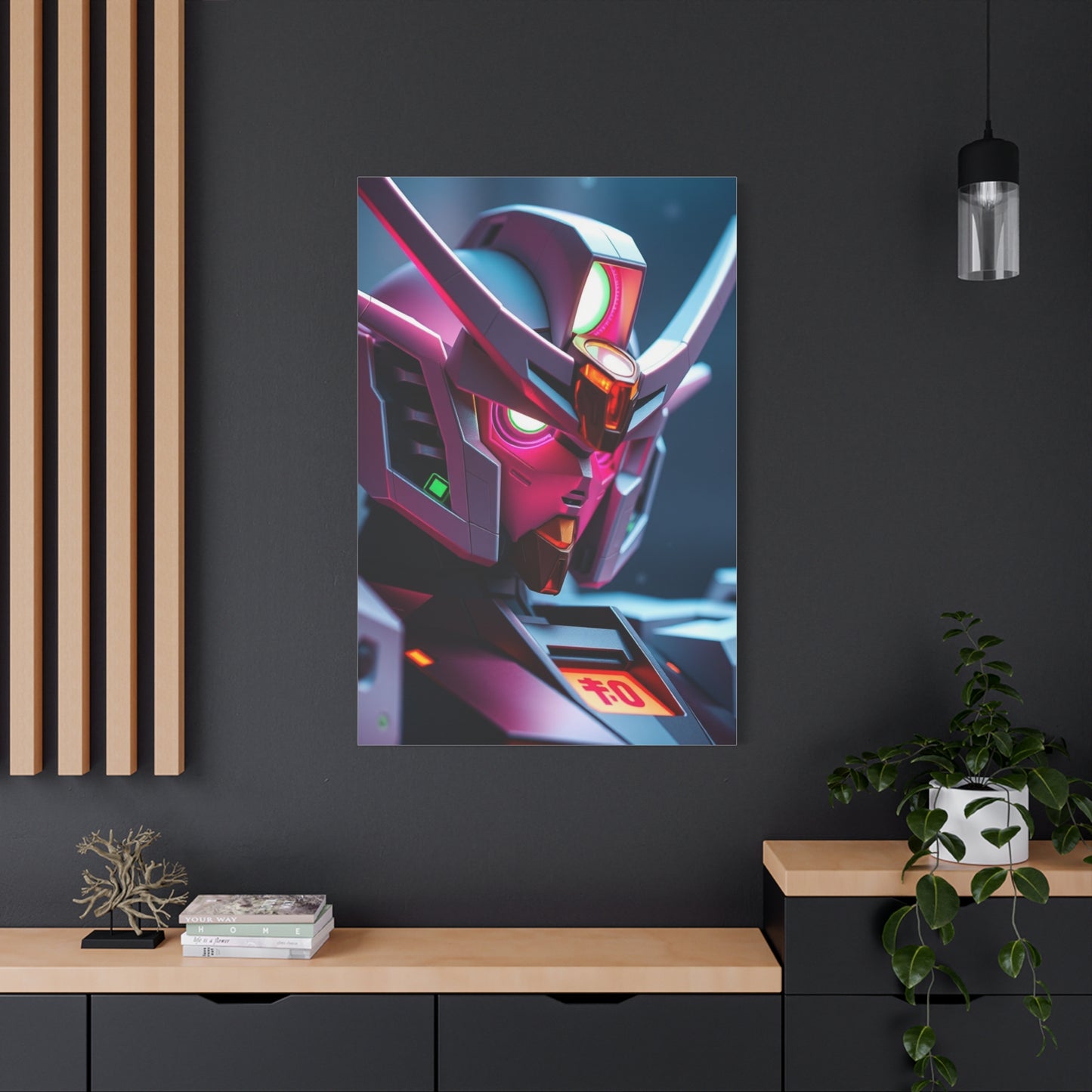 Vision Gundam Art Art Wall Art & Canvas Print
