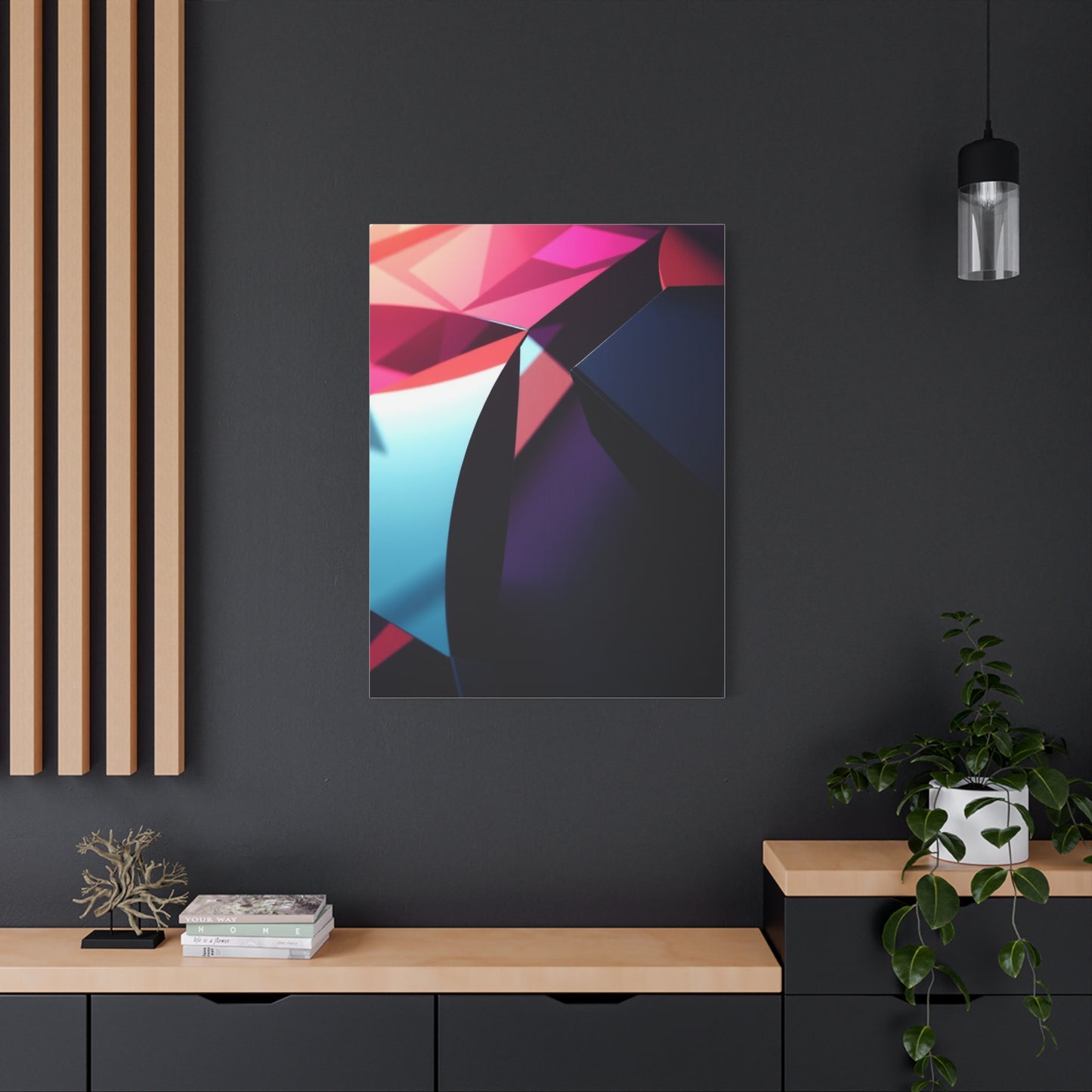 Opulent Geo-Form Tableau wall art & canvas print