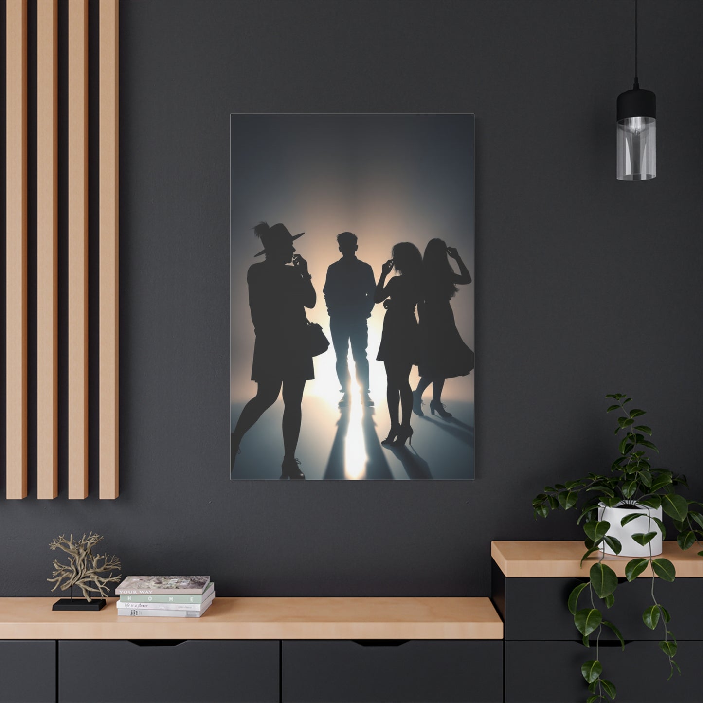 Collection Silhouettes Art Art Wall Art & Canvas Print
