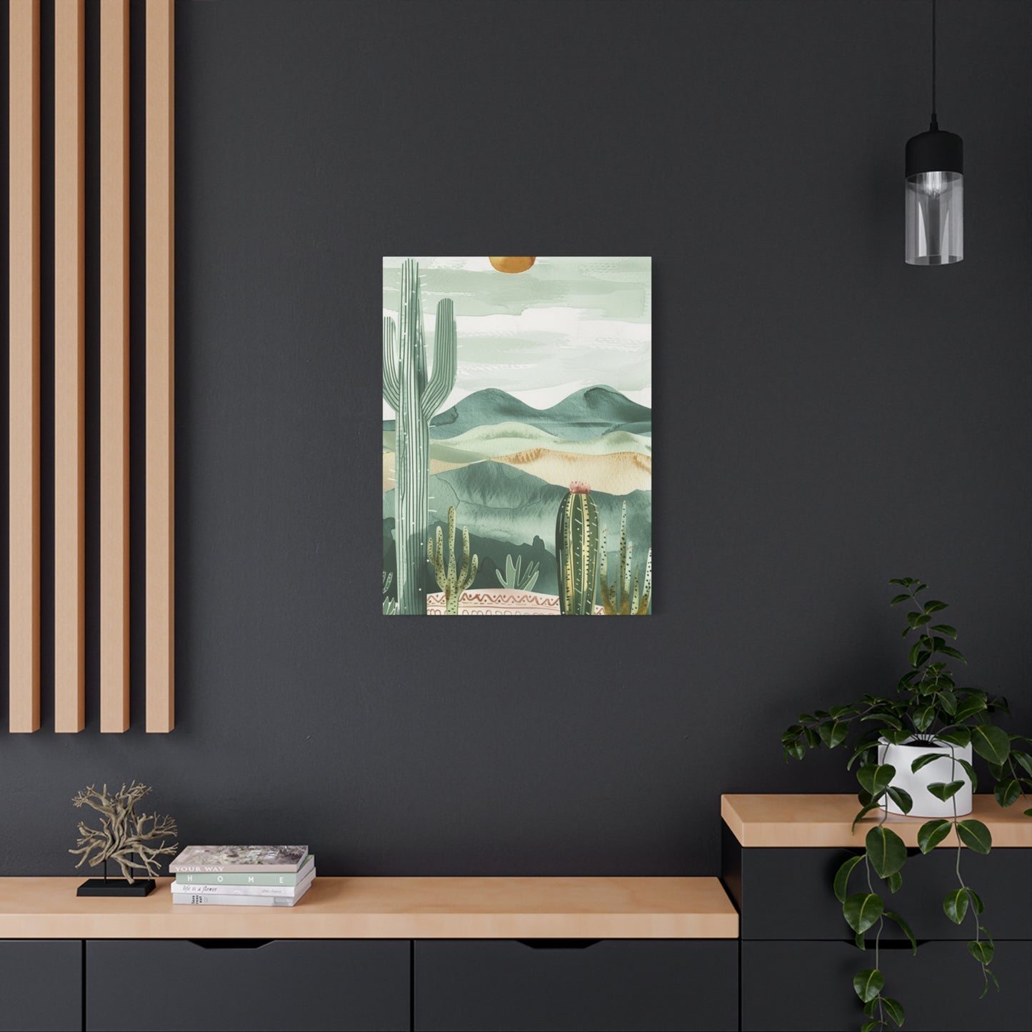 Desert Scenery Painting Wall Art & Canvas Prints