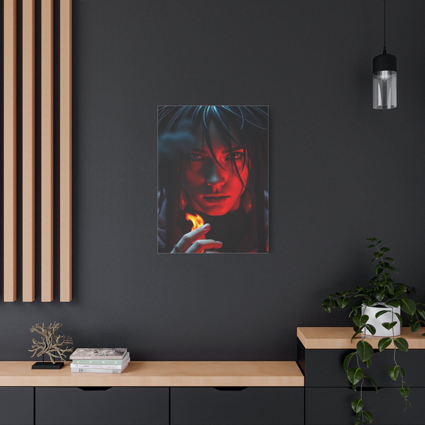 Nocturne Scholars Muse Wall Art & Canvas Print