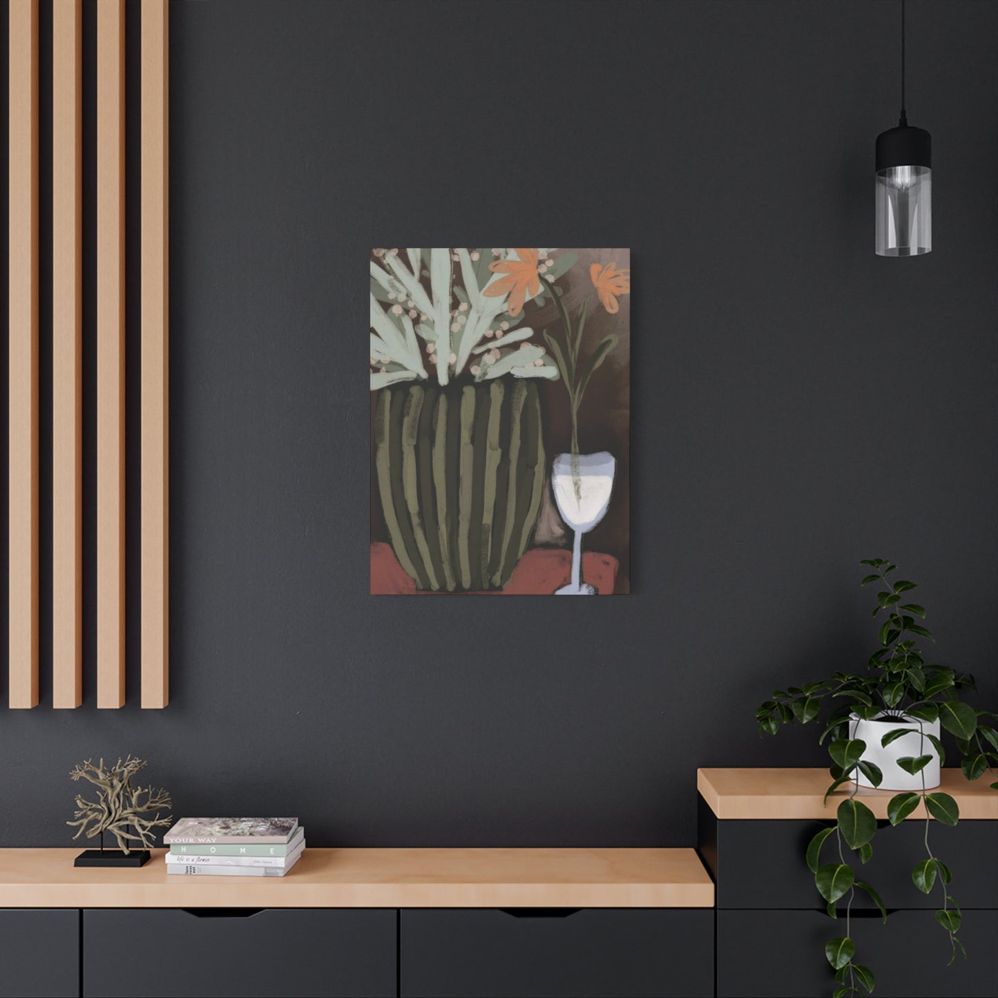 Blooming Cactus Wall Art & Canvas Prints