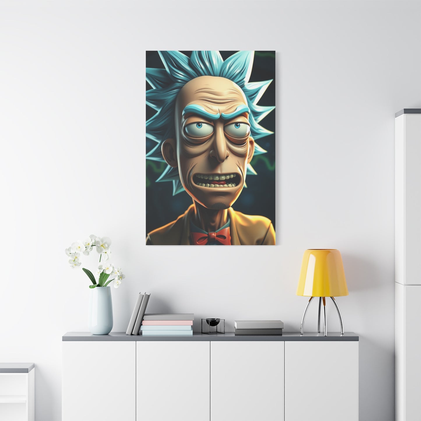 Interdimensional Elegance Panel wall art & canvas print