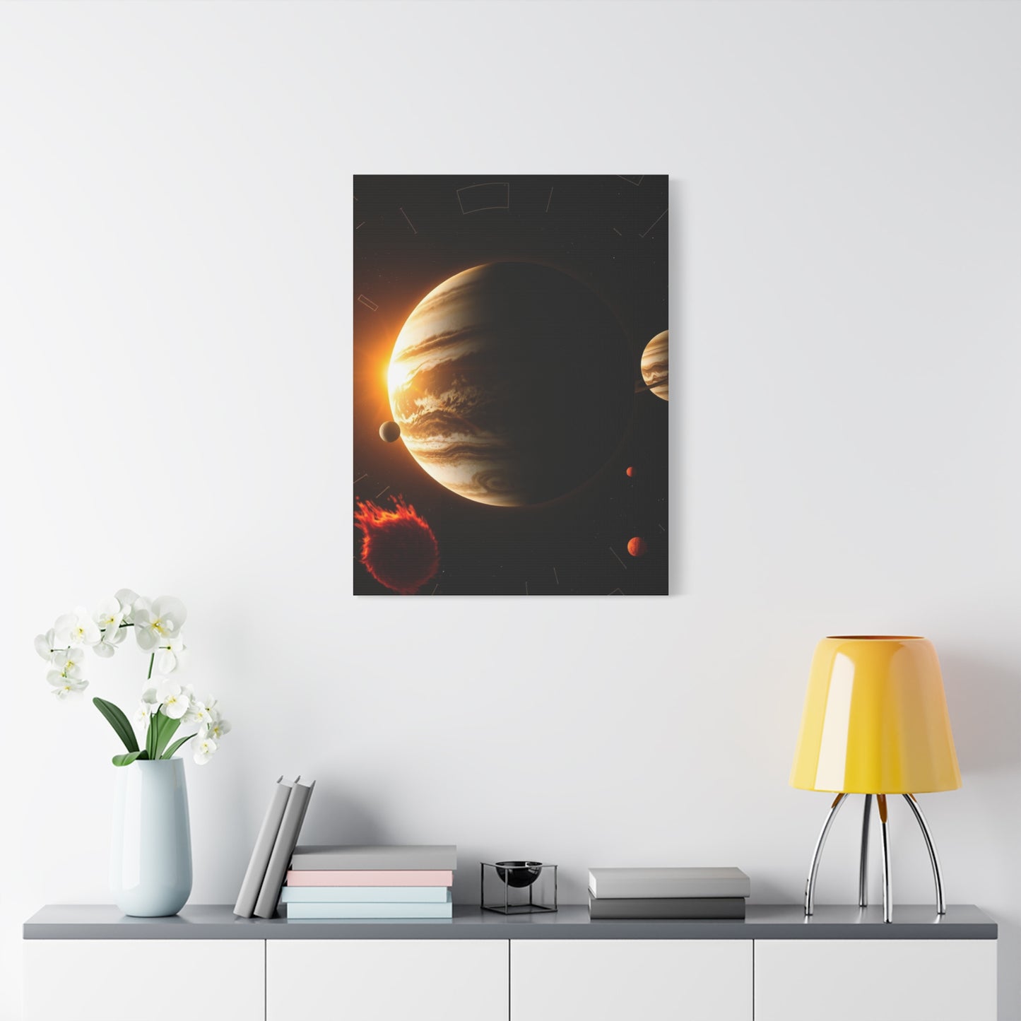 Orbital Splendor Panel Wall Art & Canvas Print