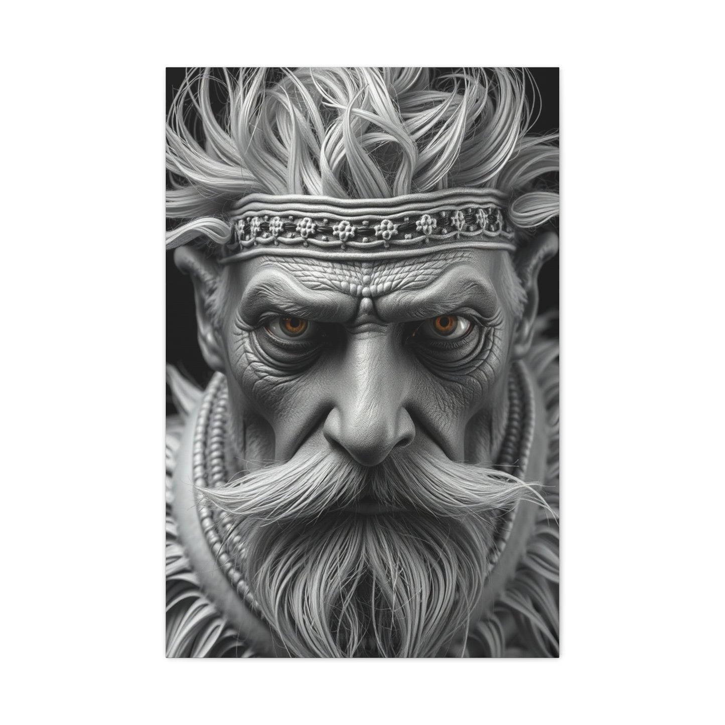 Opulent Contrast Canvas Wall Art & Canvas Print