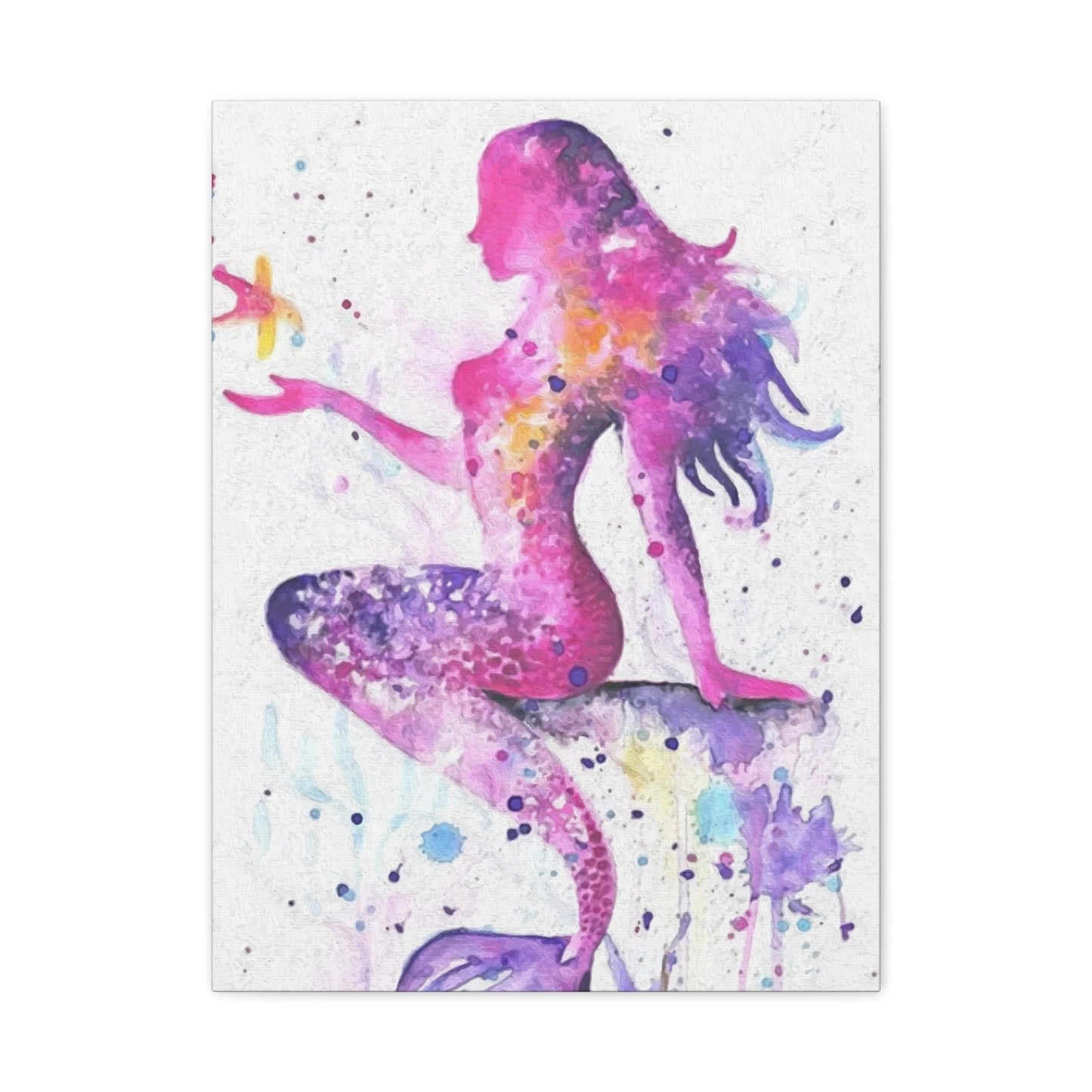 Colorful Mermaid Wall Art & Canvas Prints