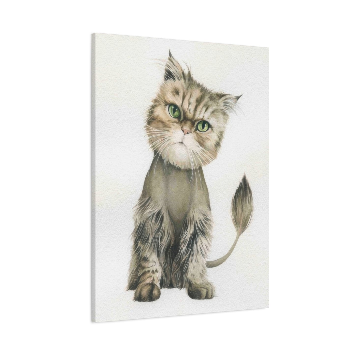 Grace Pop Cat Portrait Wall Art & Canvas Prints