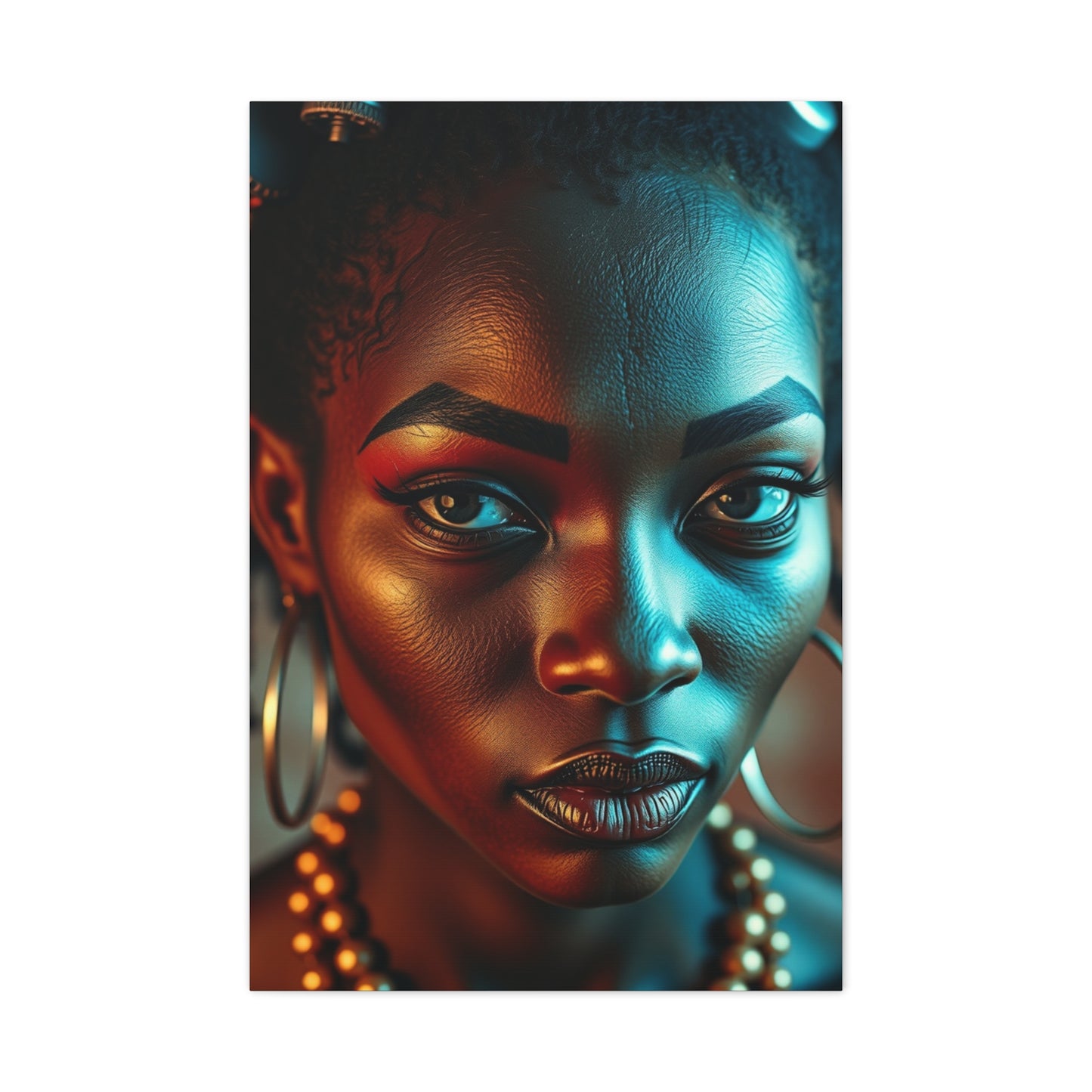 Lady Basquiat Art Premium Canvas 14 Wall Art & Canvas Print