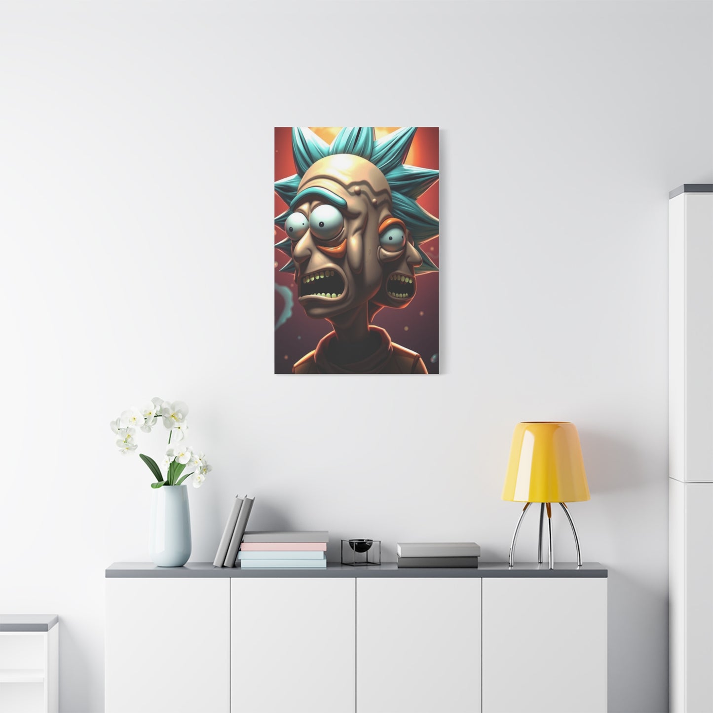 Whimsical Cosmos Canvas Wall Art & Canvas Print