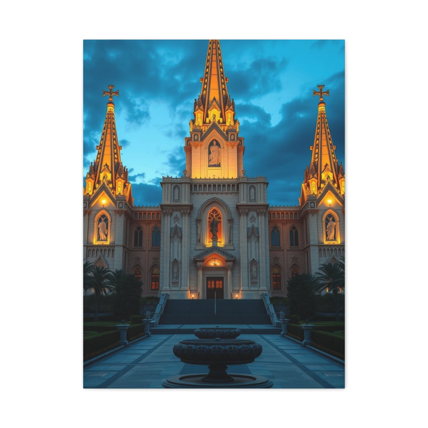 The LDS Temple Art Canvas Art 5 Wall Art & Canvas Print