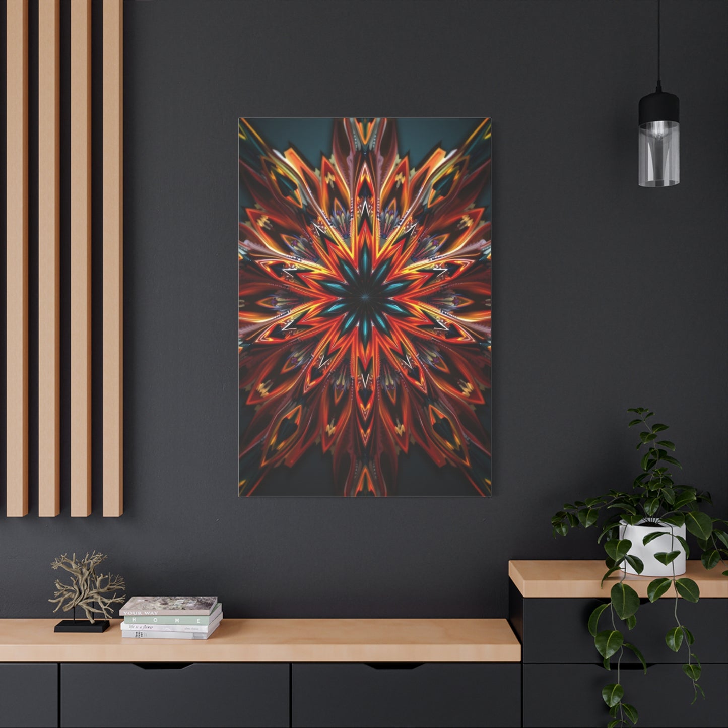 Symmetric Reverie Canvas