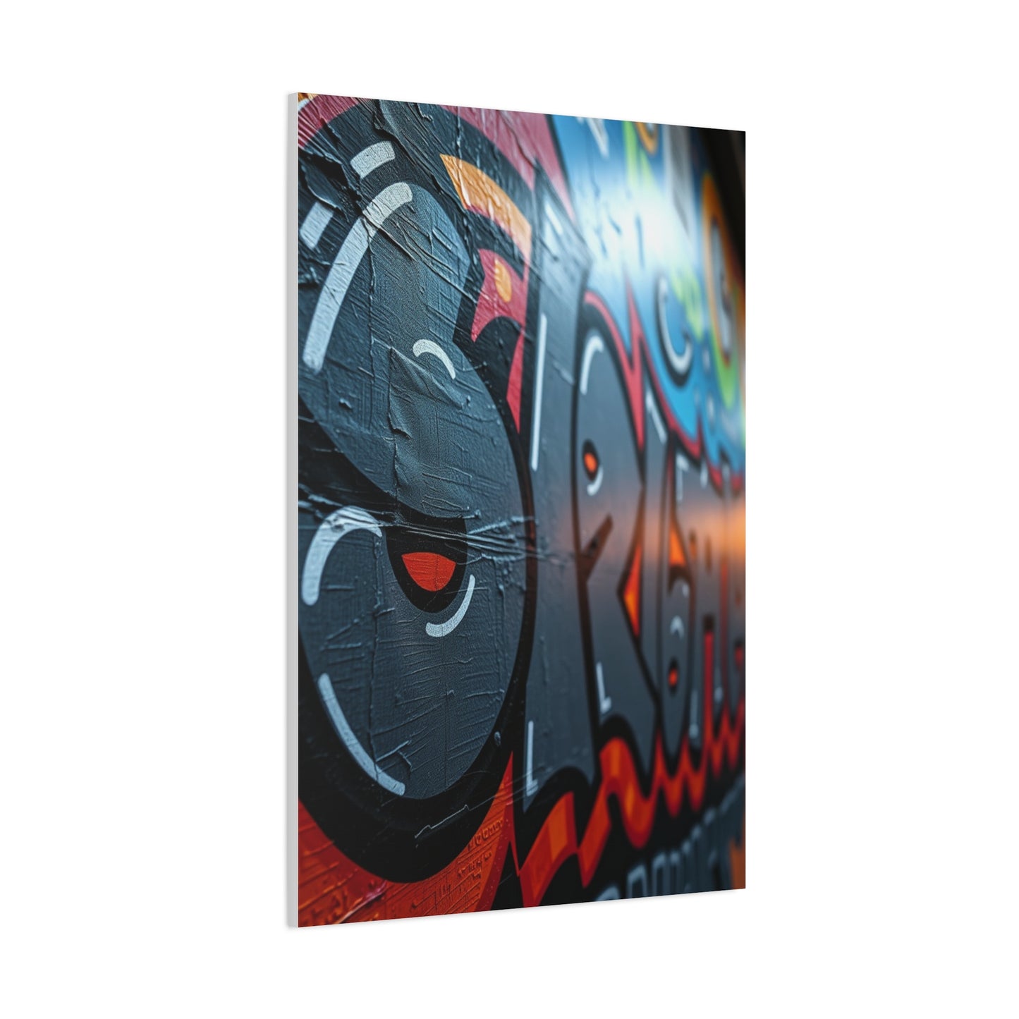 Vibrant Expression Panel Wall Art & Canvas Print