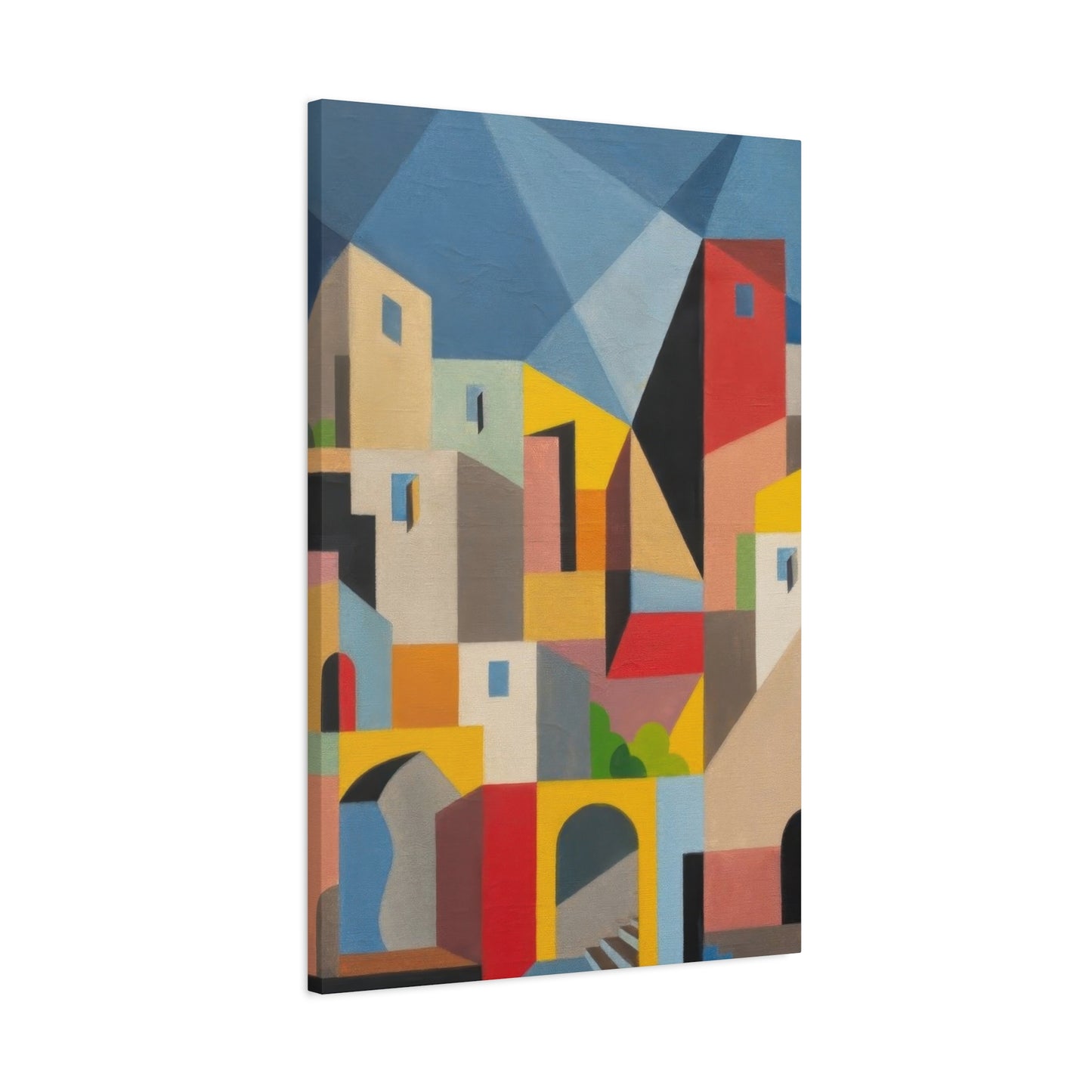 Cityscape Cubism Wall Art & Canvas Prints