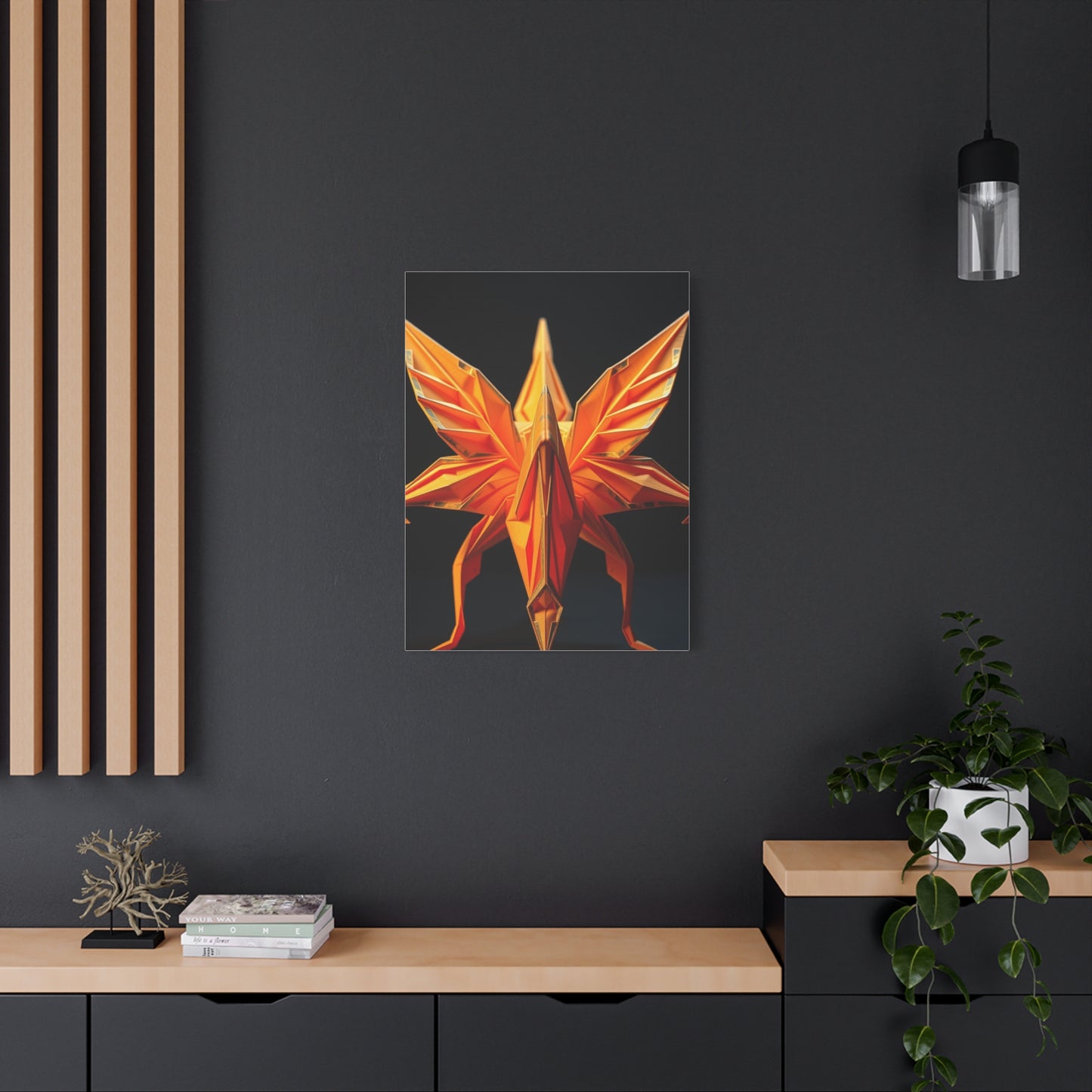 The Secrets of Origami Art Premium Canvas 19 Wall Art & Canvas Print