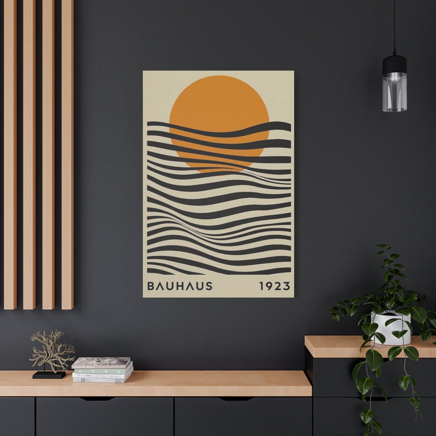 Sea Sunset Modernism Wall Art & Canvas Prints