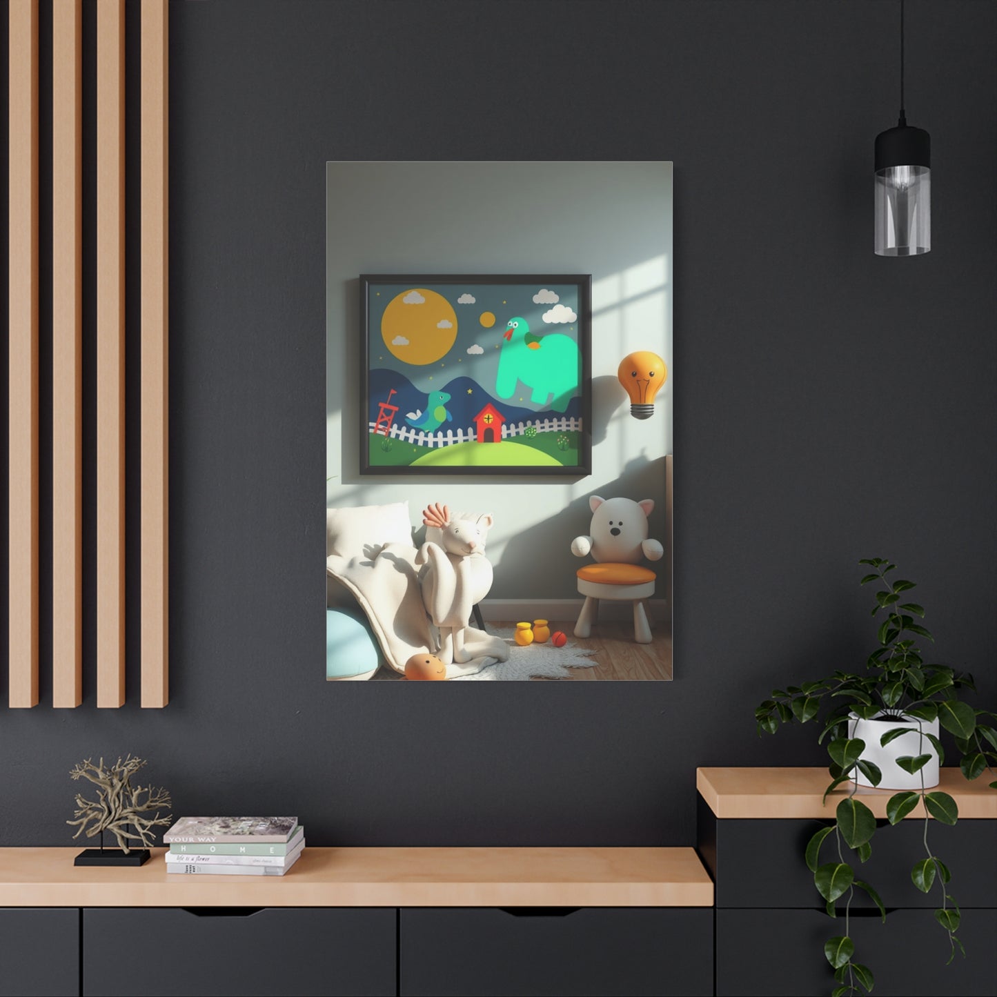 Luminous Fantasy Art Panel Wall Art & Canvas Print