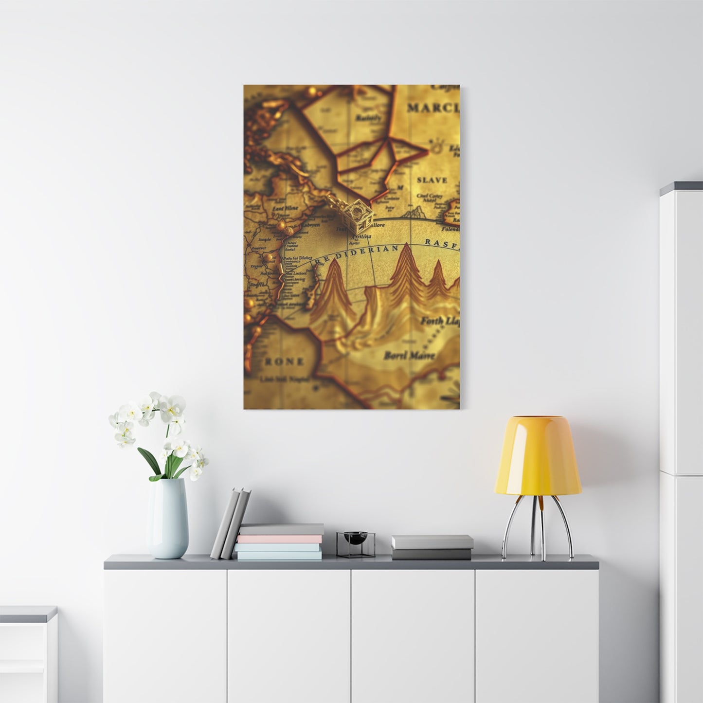 Supreme Collection Antique Maps Art Wall Art & Canvas Print