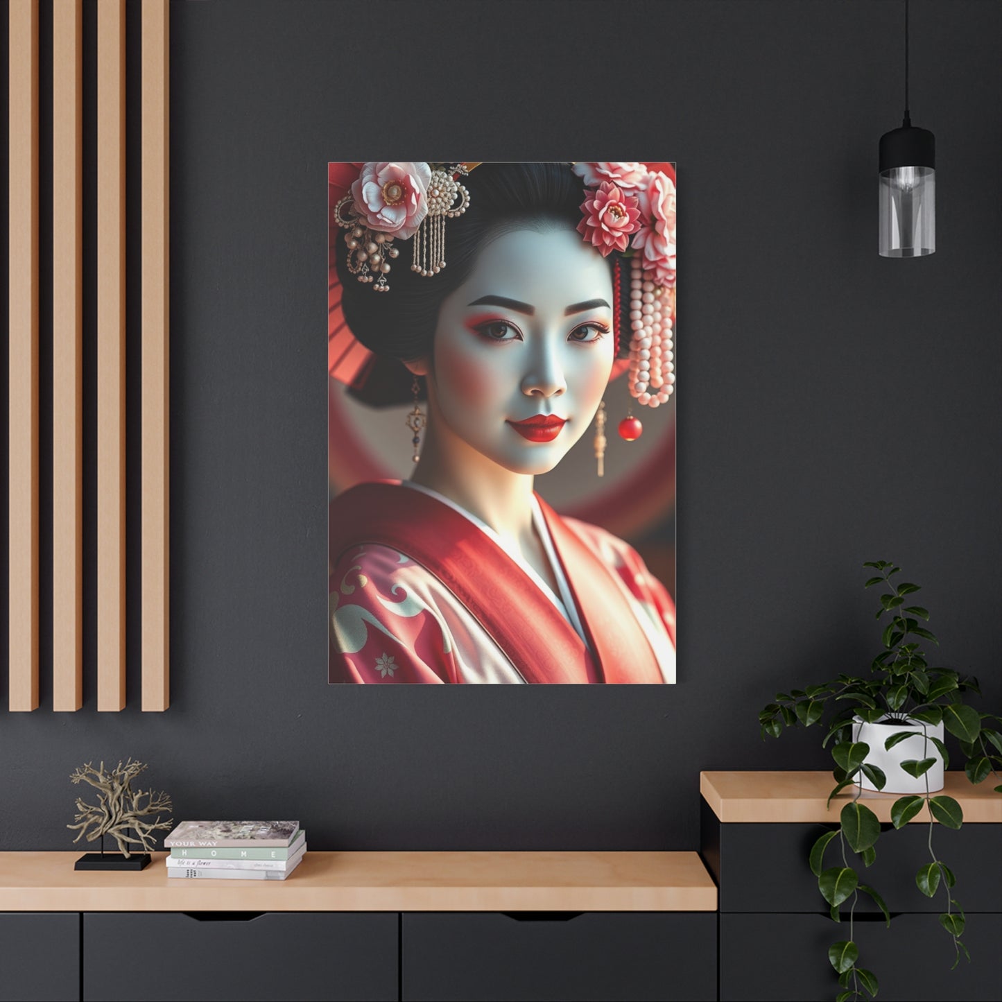 Vision Geisha Art Art Wall Art & Canvas Print