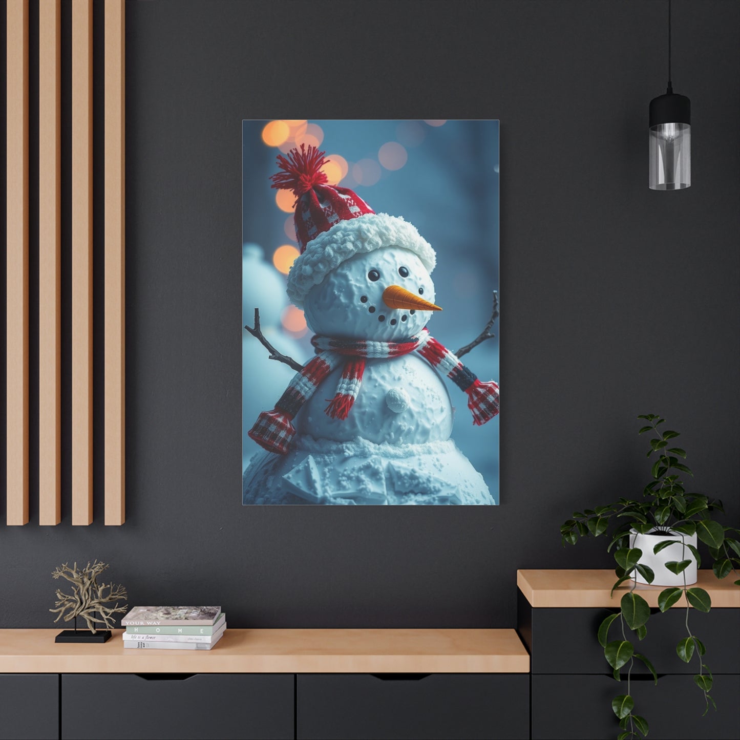 Frosted Elysium Canvas wall art & canvas print
