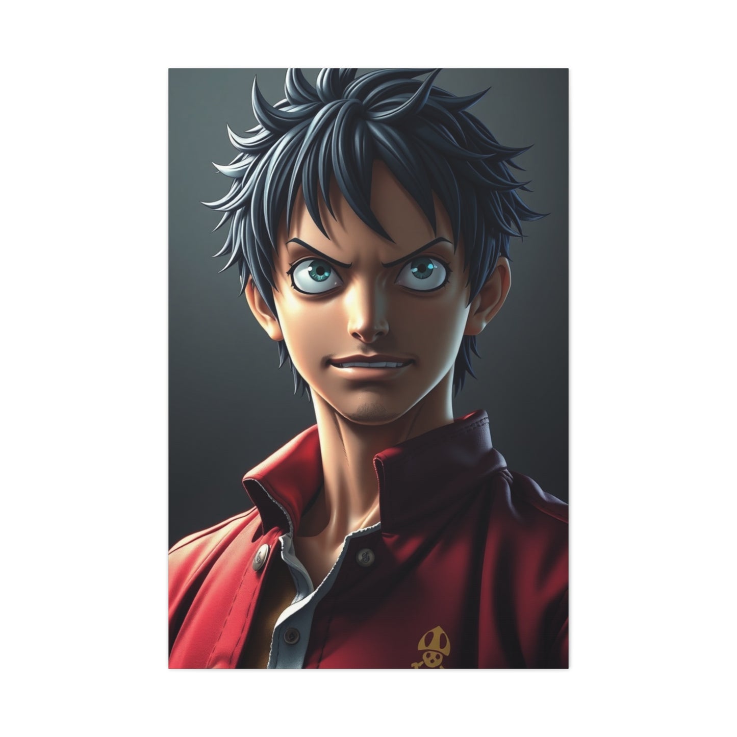 Monkey D. Luffy Art Canvas Art 2 Wall Art & Canvas Print