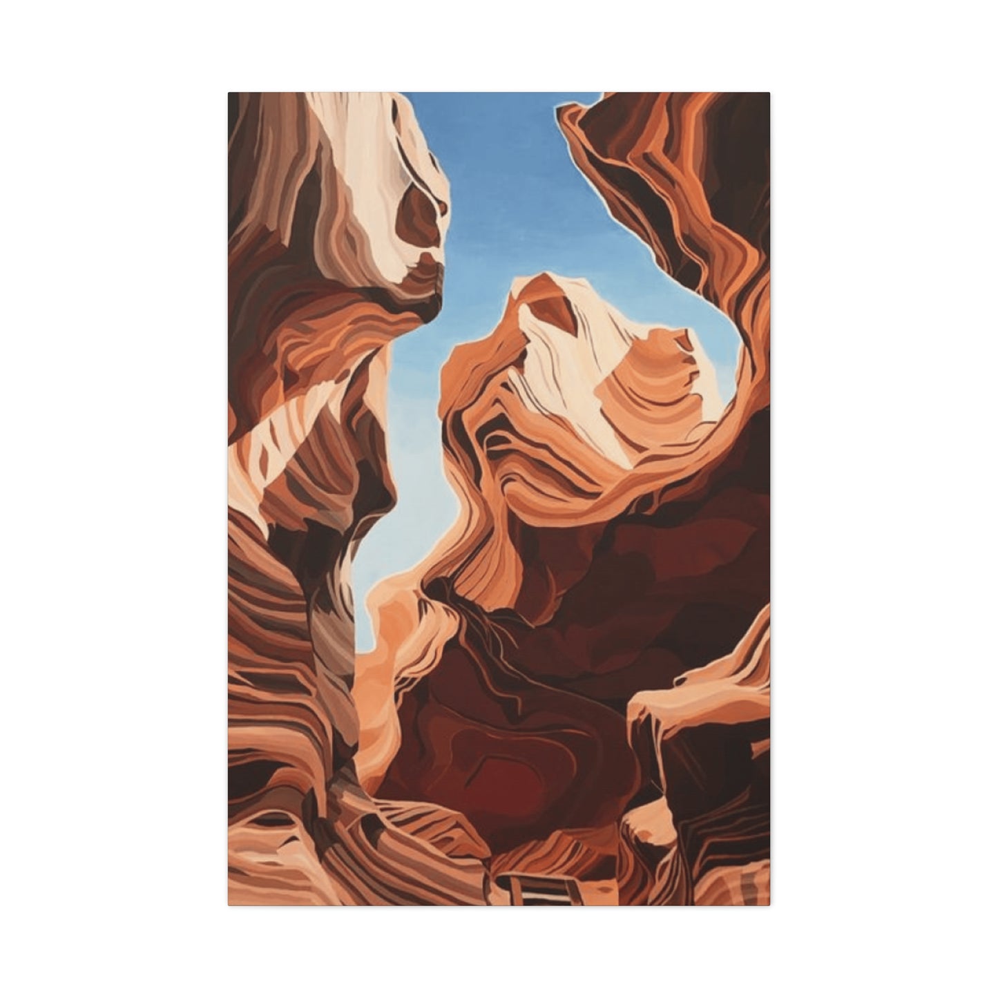 Arizona Canyon Painting Wall Art & Canvas Prints