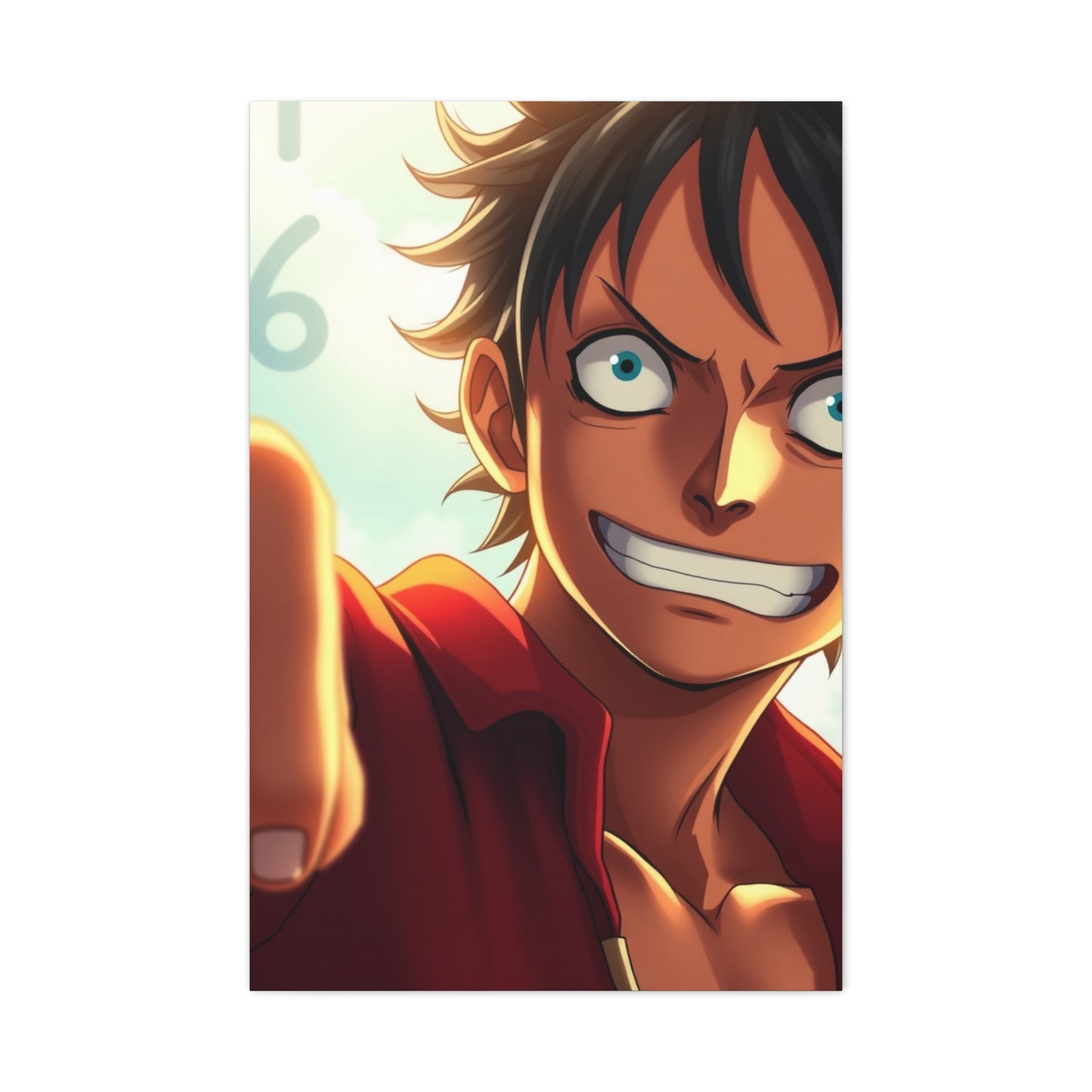 Monkey D. Luffy Art Canvas Art 4 Wall Art & Canvas Print