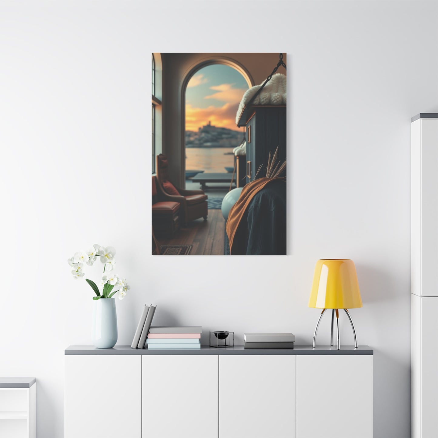Nordic Serenity Canvas Wall Art & Canvas Print