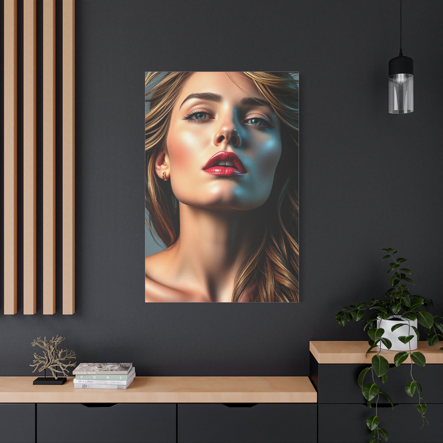 Moss Visage Splendor Wall Art & Canvas Print