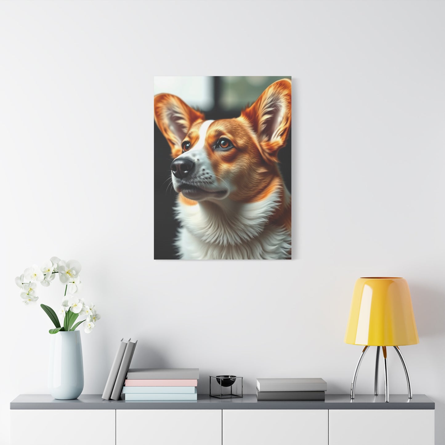Corgi Dog Art Canvas Art 9 Wall Art & Canvas Print