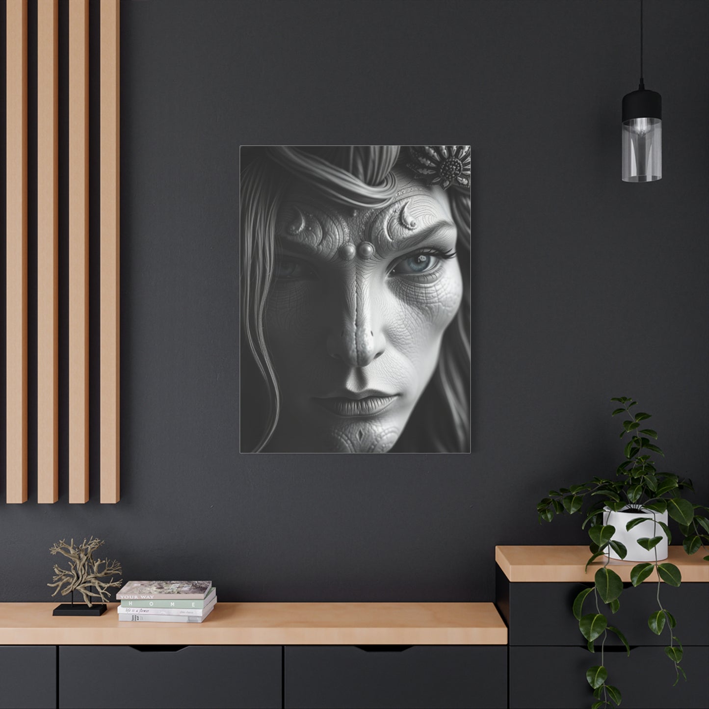 Gray & White Art Canvas Art 6 Wall Art & Canvas Print