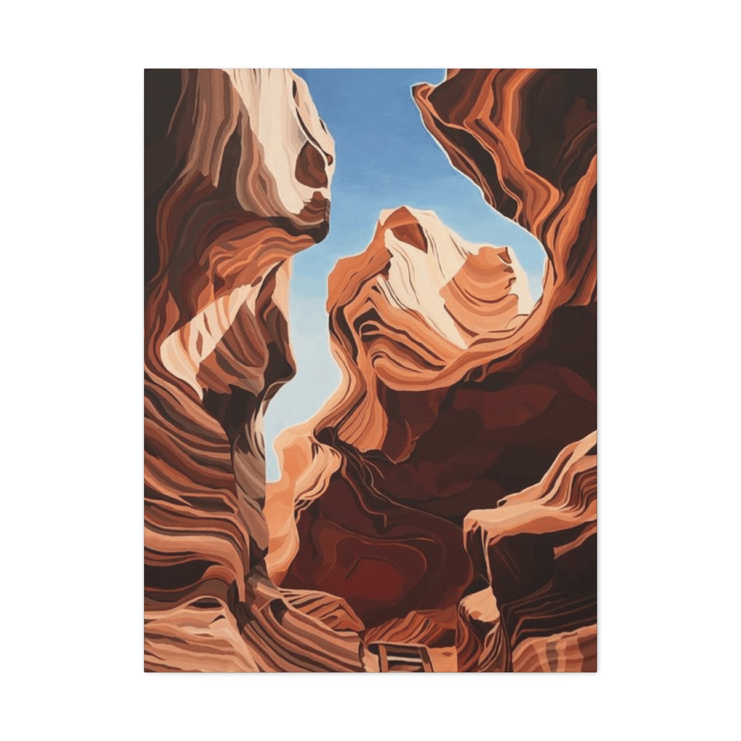 Arizona Canyon Painting Wall Art & Canvas Prints