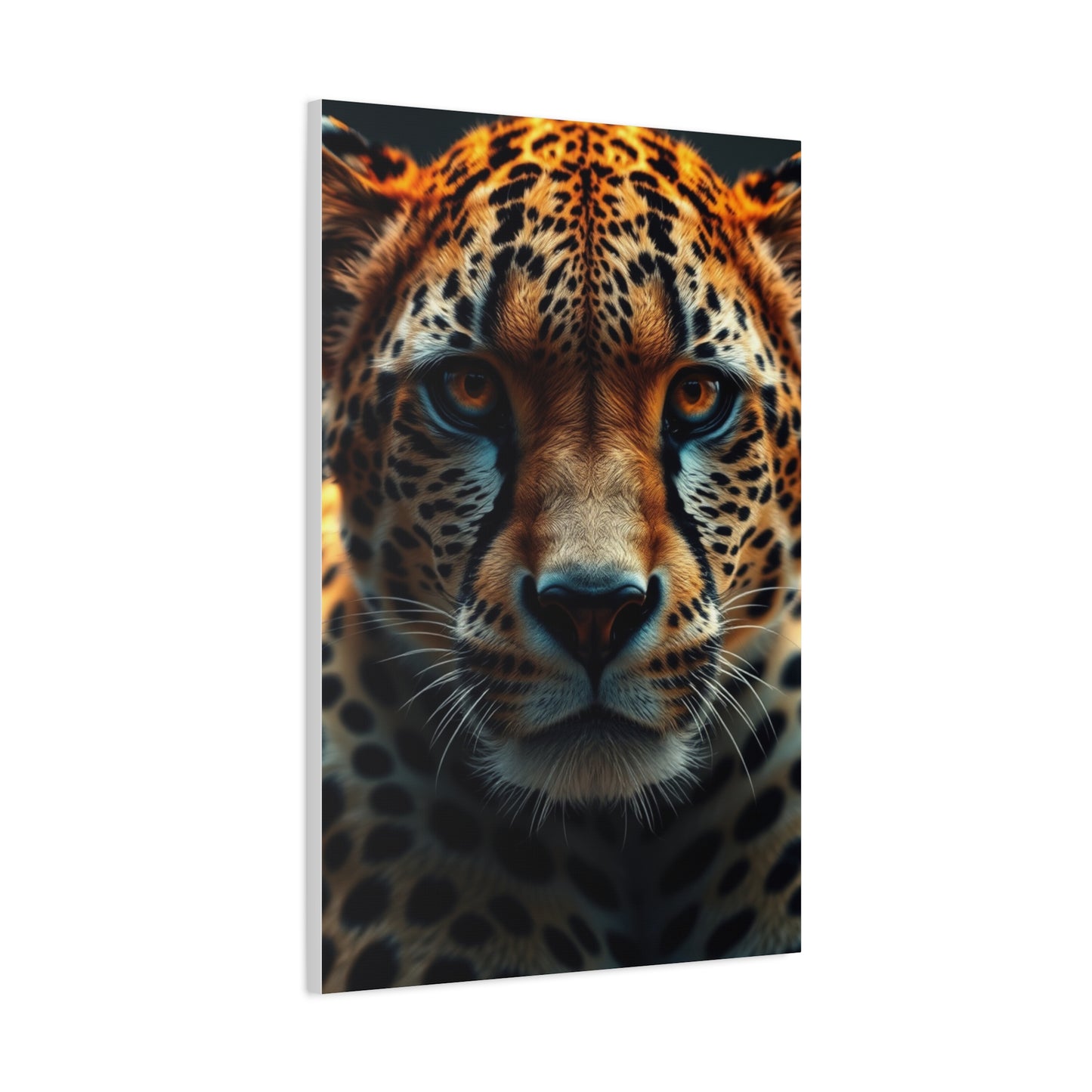 Majestic Feline Portrait Wall Art & Canvas Print