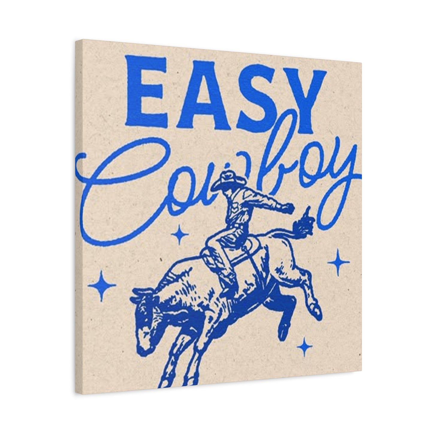 Easy Cowboy Drawing Wall Art & Canvas Prints