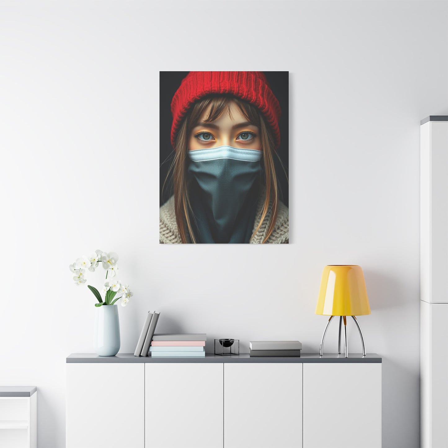 Faceless Portraits Art Canvas Art 3 Wall Art & Canvas Print