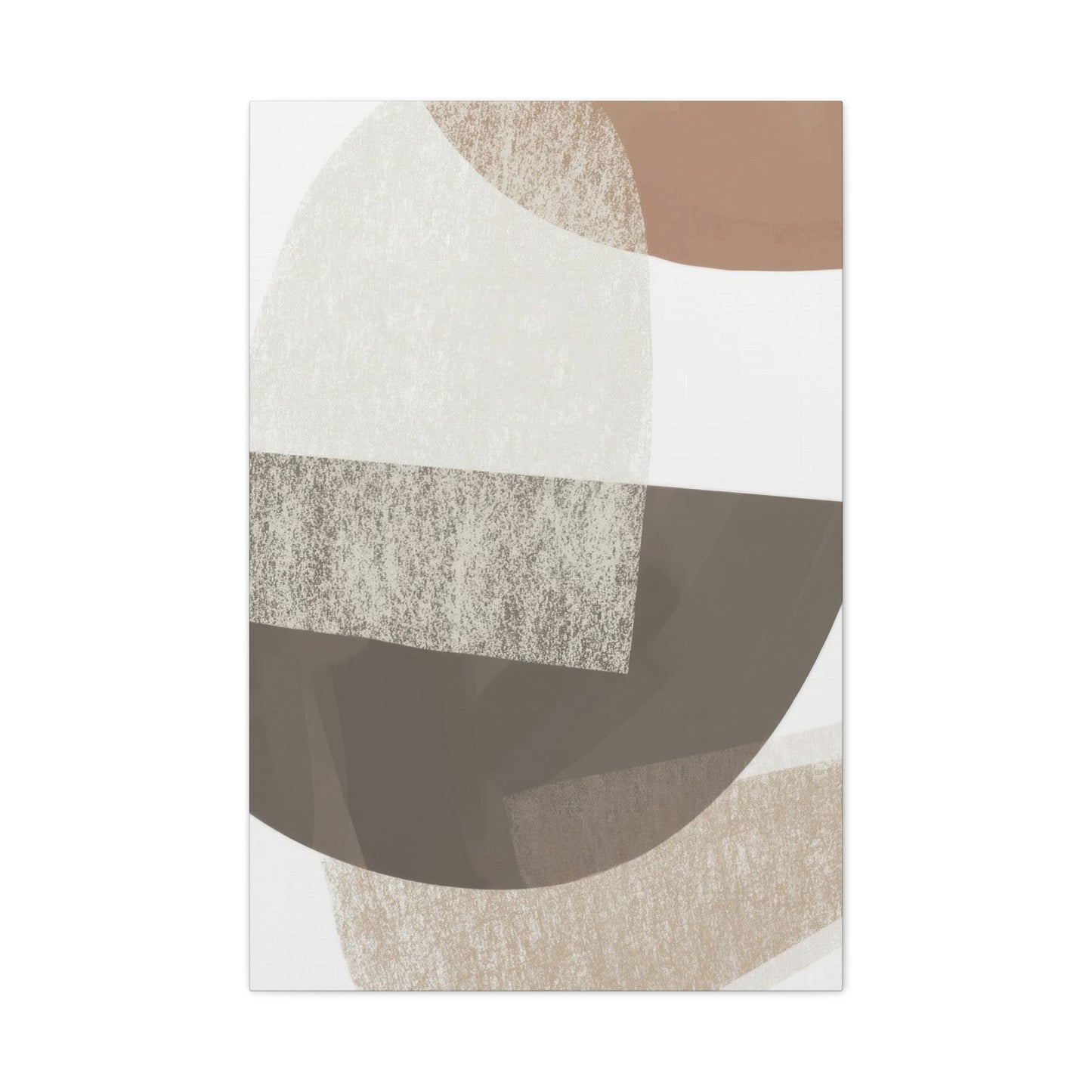 Abstract Shapes Earth Tones Wall Art & Canvas Prints