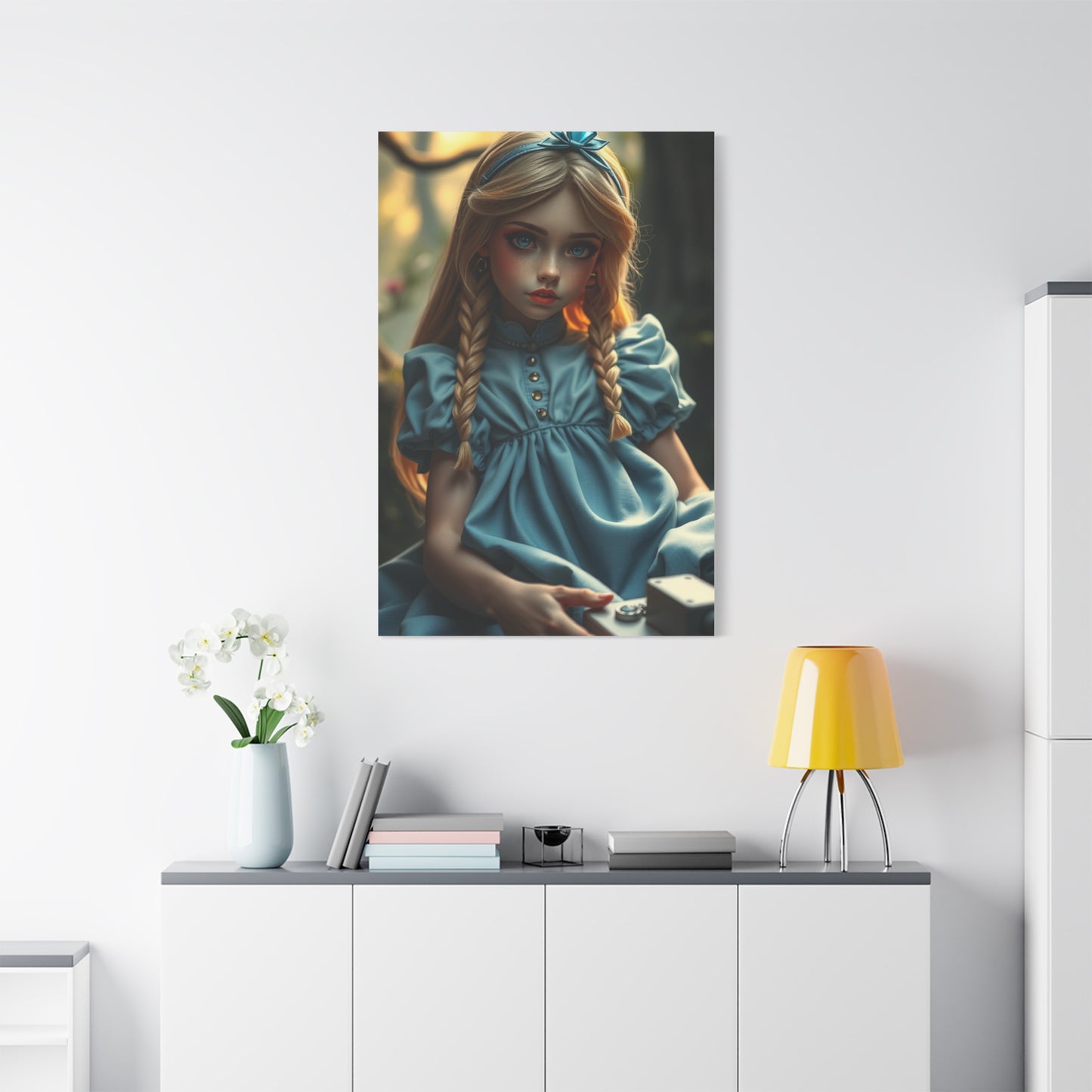 Supreme Art Collection Alice In Wonderland Characters Wall Art & Canvas Print