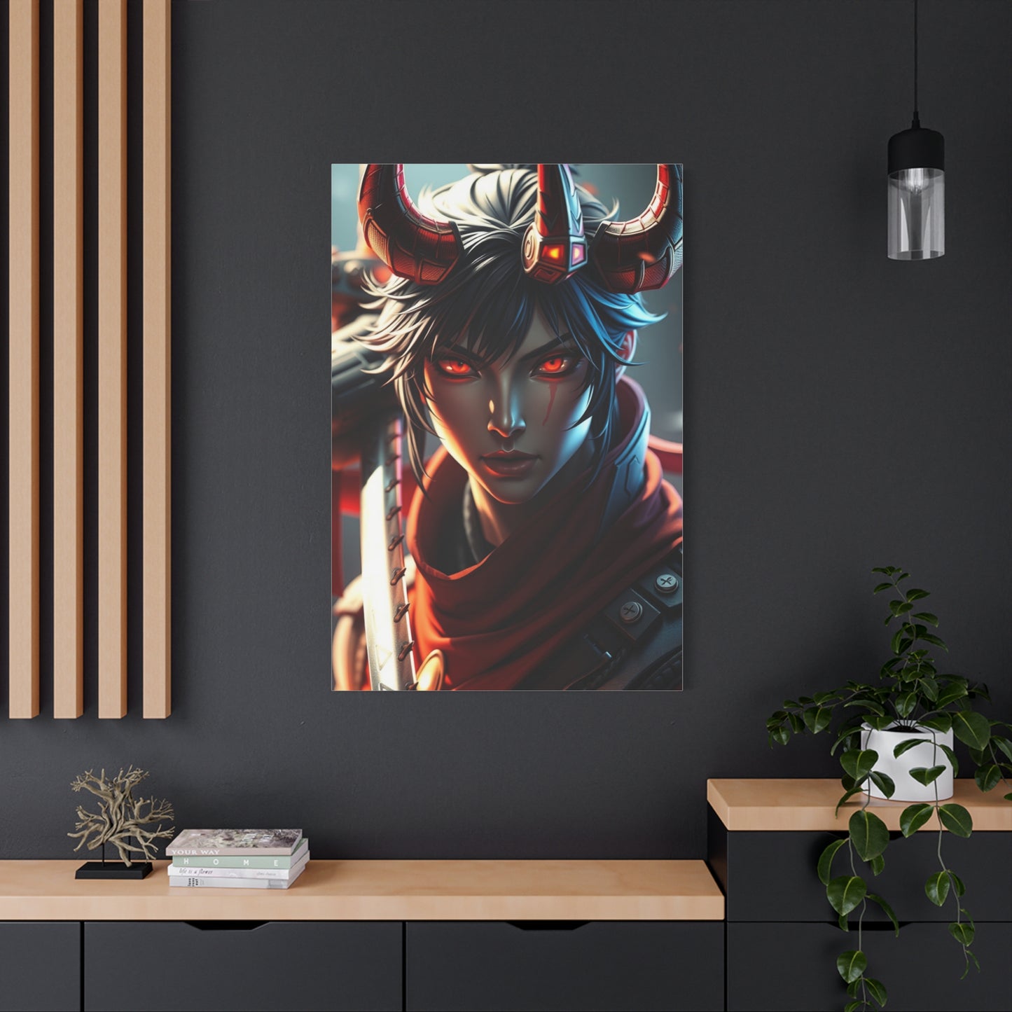 Demon Slayer Characters Art Luxury Canvas Wall Art & Canvas Print
