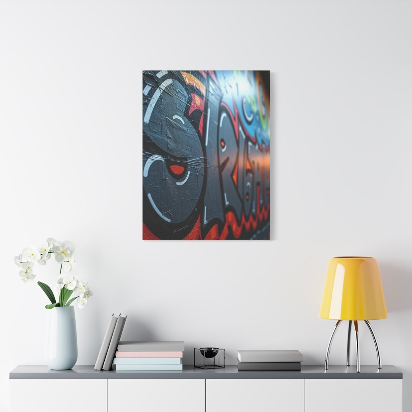 Vibrant Expression Panel Wall Art & Canvas Print